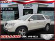 Golling Buick GMC 1491 S Lapeer Rd,Â ,Â Lake Orion,Â MI,Â 48360Â -- 866-403-4923
Click here for finance approval
Contact Us
2011 GMC Acadia AWD 4dr SLT1
Body
Sport Utility
Vin
1GKKVRED7BJ341908
Transmission
Automatic
Mileage
28029
Engine
3.6L
Interior
Light