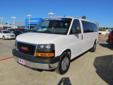 Orr Honda
4602 St. Michael Dr., Texarkana, Texas 75503 -- 903-276-4417
2011 GMC Savana Passenger LT Pre-Owned
903-276-4417
Price: $25,977
Ask About our Financing Options!
Click Here to View All Photos (25)
All of our Vehicles are Quality Inspected!