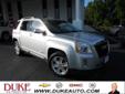 Duke Chevrolet Pontiac Buick Cadillac GMC
2016 North Main Street, Suffolk, Virginia 23434 -- 888-276-0525
2011 GMC Terrain SLT Pre-Owned
888-276-0525
Price: $26,981
Click Here to View All Photos (30)
Call 888-276-0525 for your FREE Carfax Report