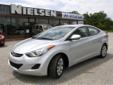Â .
Â 
2011 Hyundai Elantra GLS Sedan
$16900
Call (219) 525-0929 ext. 38
Nielsen Kia Hyundai
(219) 525-0929 ext. 38
4411 E. Michigan Blvd,
Michigan City, IN 46360
WARRANTY INCLUDED! A Factory Warranty is included with this vehicle. Contact us today for more