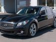 .
2011 Infiniti M56
$47991
Call (650) 249-6304 ext. 74
Fisker Silicon Valley
(650) 249-6304 ext. 74
4190 El Camino Real,
Palo Alto, CA 94306
*** TECHNOLOGY PACKAGE *** NAVIGATION *** BLIND SPOT *** INTELLIGENT CRUISE *** LANE DEPARTURE *** SPORT TOURING