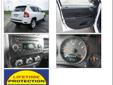 2011 Jeep Compass
Rear Window Wiper
Trip Odometer
Gauge Cluster
Cloth Upholstery
Vanity Mirror
Call us to get more details
Drives well with Automatic transmission.
Looks Splendid with Dark Slate Gray interior.
Has 4 Cyl. engine.
Great looking vehicle in