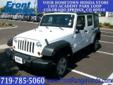 Â .
Â 
2011 Jeep Wrangler Unlimited
$24873
Call 719-785-5060
Front Range Honda
719-785-5060
1103 Academy Park Loop,
Colorado Springs, CO 80910
Wrangler Unlimited,only 16K miles, 3.8L V6 SMPI, 4-Speed Automatic,Hard top, A/C and 4WD. Fun begins at Front