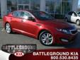 Â .
Â 
2011 Kia Optima
$27995
Call 336-282-0115
Battleground Kia
336-282-0115
2927 Battleground Avenue,
Greensboro, NC 27408
Check out our 2011 Optima EX sedan - this baby is loaded! You get leather upholstery, automatic climate control, fog lamps, solar