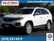 Ancira Volkswagen
2011 Kia Sorento EX
Asking Price $22,998
Contact The Internet Department at (210) 231-4219 for more information!
2011 Kia Sorento EX
Price:
$22,998
Engine:
2.4L 4 cyls
Color:
Snow White Pearl
StockÂ #:
V403477A
Transmission:
Automatic