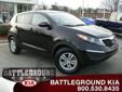 Â .
Â 
2011 Kia Sportage
$22995
Call 336-282-0115
Battleground Kia
336-282-0115
2927 Battleground Avenue,
Greensboro, NC 27408
Our 2011 Kia Sportage LX starts out with full power features, AM/FM with MP3 and more! This guy comes with a 2.4-liter, 4-cyl. and