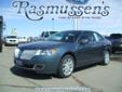.
2011 Lincoln MKZ
$21000
Call (712) 423-4272 ext. 62
Rasmussen Ford
(712) 423-4272 ext. 62
1620 North Lake Avenue,
Storm Lake, IA 50588
Contact Rasmussen Ford today for information on dozens of vehicles like this 2011 Lincoln MKZ Front Wheel Drive. The