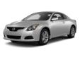 2011 Nissan Altima 3.5 SR - $18,885
Altima 3.5 SR Navigation, 2D Coupe, and 3.5L V6 DOHC 24V. Low miles mean barely used. Like new. There isn't a nicer 2011 Nissan Altima than this flawless creampuff. Named on Edmunds lowest cost to own list for 2008. The