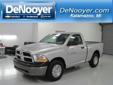 Â .
Â 
2011 RAM 1500 ST
$15997
Call (269) 628-8692 ext. 36
Denooyer Chevrolet
(269) 628-8692 ext. 36
5800 Stadium Drive ,
Kalamazoo, MI 49009
-LOW MILES- PRICED BELOW MARKET! INTERNET SPECIAL! -CARFAX ONE OWNER- MP3 CD PLAYER__ AND CRUISE CONTROL. This 2011