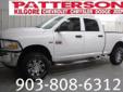 Â .
Â 
2011 Ram 2500
$34998
Call (903) 225-2708 ext. 906
Patterson Motors
(903) 225-2708 ext. 906
Call Stephaine For A Super Deal,
Kilgore - UPSIDE DOWN TRADES WELCOME CALL STEPHAINE, TX 75662
MAKE SURE TO ASK FOR STEPHAINE BARBER TO INSURE THAT YOU GET