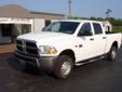 .
2011 Ram 2500 ST
$20800
Call (724) 954-3872 ext. 38
Gordons Auto Sales Inc.
(724) 954-3872 ext. 38
62 Hadley Road,
Greenville, PA 16125
2011 Dodge Ram 2500 Crew Cab Long Bed**5.7L V-8**Automatic**4x4**pwr windows**pwr locks**pwr mirrors**Tow