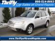 Â .
Â 
2011 Subaru Forester
$19998
Call 616-828-1511
Thrifty of Grand Rapids
616-828-1511
2500 28th St SE,
Grand Rapids, MI 49512
FULL OF CHARACTER
616-828-1511
Vehicle Price: 19998
Mileage: 18500
Engine: Gas Flat 4 2.5L/152
Body Style: SUV
Transmission: