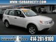 Subaru City
4640 South 27th Street, Â  Milwaukee , WI, US -53005Â  -- 877-892-0664
2011 Subaru Forester 2.5X
Price: $ 19,780
Call For a free Car Fax report 
877-892-0664
About Us:
Â 
Subaru City of Milwaukee, located at 4640 S 27th St in Milwaukee, WI, is