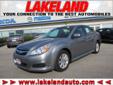 Lakeland
4000 N. Frontage Rd, Sheboygan, Wisconsin 53081 -- 877-512-7159
2011 Subaru Legacy 2.5i Premium Pre-Owned
877-512-7159
Price: $22,215
Check out our entire inventory
Click Here to View All Photos (30)
Check out our entire inventory
Description:
Â 