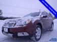 Â .
Â 
2011 Subaru Outback
$22672
Call (518) 631-3188 ext. 14
Bill McBride Chevrolet Subaru
(518) 631-3188 ext. 14
5101 US Avenue,
Plattsburgh, NY 12901
Outback 2.5i Premium, 4D Station Wagon, AWD, 100% SAFETY INSPECTED, HEATED SEATS, NEW AIR FILTER, NEW
