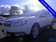 Â .
Â 
2011 Subaru Outback
$18461
Call (518) 631-3188 ext. 80
Bill McBride Chevrolet Subaru
(518) 631-3188 ext. 80
5101 US Avenue,
Plattsburgh, NY 12901
Outback 2.5i Premium, 4D Station Wagon, AWD, 100% SAFETY INSPECTED, HEATED SEATS, NEW AIR FILTER, NEW