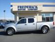 Â .
Â 
2011 Suzuki Equator
$26491
Call (301) 710-5035 ext. 131
The Frederick Motor Company
(301) 710-5035 ext. 131
1 Waverley Drive,
Frederick, MD 21702
This local one owner trade is very well equipped and has been well maintained. It is the same vehicle as