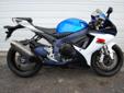 .
2011 Suzuki GSX-R750
$7995
Call (802) 923-3708 ext. 126
Roadside Motorsports
(802) 923-3708 ext. 126
736 Industrial Avenue,
Williston, VT 05495
Engine Type: 4-stroke, DOHC
Displacement: 750 cc
Bore and Stroke: 70.0 mm (2.756 in.) x 48.7 mm (1.917 in.)