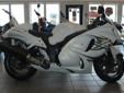 .
2011 Suzuki Hayabusa
$11999
Call (860) 598-4019 ext. 478
Engine Type: 4-stroke, 4-cylinder, DOHC
Displacement: 1340 cc
Cooling: Liquid
Fuel System: Fuel injection
Ignition: Electronic ignition (transistorized)
Front Suspension: Inverted telescopic, coil