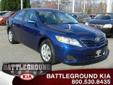 Â .
Â 
2011 Toyota Camry
$18995
Call 336-282-0115
Battleground Kia
336-282-0115
2927 Battleground Avenue,
Greensboro, NC 27408
A refined top-tier engine, competent suspension and transmission, and an unbeatable reputation make our 2011 Toyota Camry a great