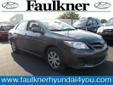Â .
Â 
2011 Toyota Corolla
$14700
Call (717) 303-3194
Faulkner Hyundai
(717) 303-3194
2060 Paxton Street,
Harrisburg, PA 17111
REDUCED FROM $17,850!, PRICED TO MOVE $2,300 below NADA Retail! Superb Condition, CARFAX 1-Owner. CD Player, iPod/MP3 Input,