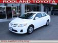 Â .
Â 
2011 Toyota Corolla Auto LE (Natl)
$16586
Call 425-344-3297
Rodland Toyota
425-344-3297
7125 Evergreen Way,
Everett, WA 98203
***2011 Toyota Corolla LE Sedan*** ONE OWNER!! 4 CYLINDER AND AUTOMATIC TRANSMISSION! NEW CERTIFICATION GUIDELINES INCLUDE;