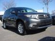 Â .
Â 
2011 Toyota Highlander
$27988
Call 757-214-6877
Charles Barker Pre-Owned Outlet
757-214-6877
3252 Virginia Beach Blvd,
Virginia beach, VA 23452
PRICED TO MOVE $1,000 below NADA Retail!, SAVE AT THE PUMP EPA 25 MPG Hwy/20 MPG City! CARFAX 1-Owner, CAN