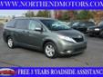 Â .
Â 
2011 Toyota Sienna
$21800
Call 877-302-4595
Nicest one around! Perfect! You'll be hard pressed to find a cleaner car than this pristine creampuff. Looks and smells like new. Here at North End Motors, we are committed to doing our part to reduce
