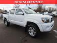 2011 Toyota Tacoma DBL CAB 4WD V6 AT 4WD - $26,000
PRICED BELOW MARKET! INTERNET SPECIAL! -THOROUGHLY INSPECTED, CERTIFIED VEHICLE- -CARFAX ONE OWNER- This 2011 Toyota Tacoma 4WD Double V6 AT is value priced to sell quickly! It has a great looking Super