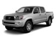 2011 Toyota Tacoma V6 - $27,492
4.0L V6 SMPI DOHC, 5-Speed Automatic with Overdrive, and 4WD. Like new. Right truck! Right price! Imagine yourself behind the wheel of this fantastic-looking 2011 Toyota Tacoma. This really is a great vehicle for your