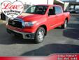 Â .
Â 
2011 Toyota Tundra CrewMax Pickup 4D 5 1/2 ft
$27799
Call
Love PreOwned AutoCenter
4401 S Padre Island Dr,
Corpus Christi, TX 78411
Love PreOwned AutoCenter in Corpus Christi, TX treats the needs of each individual customer with paramount concern. We