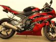 .
2011 Yamaha YZF-R6
$10699
Call (860) 341-5706 ext. 1178
Engine Type: 599 cc liquid-cooled inline 4-cylinder; DOHC, 16 titanium valves
Displacement: 599 cc
Bore and Stroke: 67.0 x 42.5 mm
Cooling: Liquid-Cooled
Compression Ratio: 13.1:1
Fuel System: Fuel