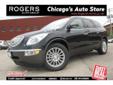 Rogers Auto Group
2720 S. Michigan Ave., Â  Chicago, IL, US -60616Â  -- 708-650-2600
2012 Buick Enclave Base
Price: $ 37,705
Click here for finance approval 
708-650-2600
Â 
Contact Information:
Â 
Vehicle Information:
Â 
Rogers Auto Group
Click to see more