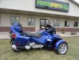 .
2012 Can-Am Spyder RT Audio & Convenience - SE5
$16995
Call (217) 919-9963 ext. 97
Powersports HQ
(217) 919-9963 ext. 97
5955 Park Drive,
Charleston, IL 61920
Engine Type: BRP-Rotax V-twin engine calibrated for touring
Displacement: 998 cc
Bore and