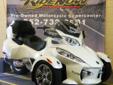.
2012 Can-Am Spyder RT Limited SE5
$23999
Call (352) 658-0689 ext. 456
RideNow Powersports Ocala
(352) 658-0689 ext. 456
3880 N US Highway 441,
Ocala, Fl 34475
RNO
2012 Can-AM Syder RT Limited
This luxury version of the roadster includes a Garmin GPS,