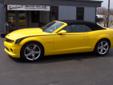 .
2012 Chevrolet Camaro 2SS
$33495
Call (724) 954-3872 ext. 68
Gordons Auto Sales Inc.
(724) 954-3872 ext. 68
62 Hadley Road,
Greenville, PA 16125
2012 Chevrolet Camaro 2SS Convertable**6.2L V-8**Automatic**pwr windows**pwr locks**pwr seats**leather