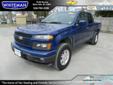 Price: $25997
Make: Chevrolet
Model: Colorado
Color: Blue
Year: 2012
Mileage: 15468
Our 2012 Colorado 4X4 Crew Cab handles towing, hauling, and weekend projects with ease. Drivers like you love the comfortable commute and if you like the rugged, bold look