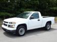 2012 Chevrolet Colorado Work Truck - $13,994
3.73 Rear Axle Ratio, 16 X 6 Steel Wheels, Front 60/40 Split-Bench Seat, Deluxe Cloth Seat Trim, Am/Fm Stereo, Heavy-Duty Suspension Package, Speed Control, Tilt Steering Wheel, Traction Control, Variably