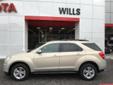 2012 Chevrolet Equinox LT - $16,580
More Details: http://www.autoshopper.com/used-trucks/2012_Chevrolet_Equinox_LT_Twin_Falls_ID-66908646.htm
Click Here for 4 more photos
Miles: 87866
Body Style: SUV
Stock #: 16T330A
Wills Toyota
208-733-2891