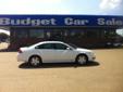 Budget Car Sales
2801 w 45th Ave. Amarillo, TX 79110
(806) 355-3324
2012 Chevrolet Impala white / Gray
63,817 Miles / VIN: 2G1WG5E37C1262539
Contact Art Gustin
2801 w 45th Ave. Amarillo, TX 79110
Phone: (806) 355-3324
Visit our website at