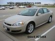 Price: $19995
Make: Chevrolet
Model: Impala
Color: Gold Mist Metallic
Year: 2012
Mileage: 11130
There's no substitute for an Impala. This vehicle is in a class by itself. Highly equiped, this car comes with all the usuals plus, Bose sound system, remote