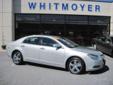 Â .
Â 
2012 Chevrolet Malibu
$22495
Call (717) 428-7540 ext. 389
Whitmoyer Auto Group
(717) 428-7540 ext. 389
1001 East Main St,
Mount Joy, PA 17552
ONE OWNER!! HEATED LEATHER SEATING, REMOTE START, TRACTION CONTROL, ONSTAR, DRIVER INFORMATION