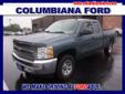 Â .
Â 
2012 Chevrolet Silverado 1500 LS
$23988
Call (330) 400-3422 ext. 173
Columbiana Ford
(330) 400-3422 ext. 173
14851 South Ave,
Columbiana, OH 44408
CARFAX: 1-Owner, Buy Back Guarantee, Clean Title, No Accident. 2012 Chevrolet Silverado 1500 LS. $1,500