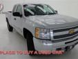 Price: $24899
Make: Chevrolet
Model: Silverado 1500
Color: Silver Ice Metallic
Year: 2012
Mileage: 33320
*Possible trade-in from retail sale that may not be funded. As a result, this vehicle may not be immediately available for retail sale and prices may