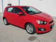.
2012 Chevrolet Sonic 5dr HB LT 2LT
$17288
Call (254) 236-6577 ext. 113
Stanley Chevrolet Buick Marlin
(254) 236-6577 ext. 113
1635 N. Hwy 6 Bypass,
Marlin, TX 76661
Onboard Communications System, Satellite Radio, 2LT PREFERRED EQUIPMENT GROUP ,