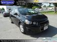 .
2012 Chevrolet Sonic LS Sedan 4D
$11000
Call (518) 291-5578 ext. 76
Whiteman Chevrolet
(518) 291-5578 ext. 76
79-89 Dix Avenue,
Glens Falls, NY 12801
One Owner, Clean Carfax! Our 2012 Sonic is proudly displayed in Black with the 1LS trim and this sedan