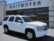 Â .
Â 
2012 Chevrolet Tahoe
$43995
Call (717) 428-7540 ext. 417
Whitmoyer Auto Group
(717) 428-7540 ext. 417
1001 East Main St,
Mount Joy, PA 17552
ONE OWNER!! ABSOLUTELY LOADED!!! REAR DVD PLAYER, MEMORY HEATED LEATHER SEATING, RUNNING BOARDS, XM SATELLITE