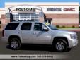 .
2012 Chevrolet Tahoe
$36987
Call (916) 520-6343 ext. 82
Folsom Buick GMC
(916) 520-6343 ext. 82
12640 Automall Circle,
Folsom, CA 95630
You can not go wrong with this one CALL US NOW (916) 358-8963
Vehicle Price: 36987
Mileage: 30960
Engine: Gas/Ethanol