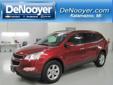 Â .
Â 
2012 Chevrolet Traverse LT w/1LT
$24832
Call (269) 628-8692 ext. 42
Denooyer Chevrolet
(269) 628-8692 ext. 42
5800 Stadium Drive ,
Kalamazoo, MI 49009
CARFAX ONE OWNER! PARKING SENSORS__ ALL WHEEL DRIVE__ MP3 CD PLAYER__ AND CRUISE CONTROL. VALUE