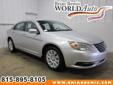 Price: $15491
Make: Chrysler
Model: 200
Color: Bright Silver Metallic
Year: 2012
Mileage: 16200
Check out this Bright Silver Metallic 2012 Chrysler 200 LX with 16,200 miles. It is being listed in Sycamore, IL on EasyAutoSales.com.
Source: